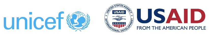 UNICEF and USAID logos