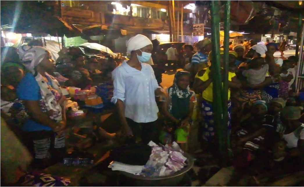 Porters in Ghana market