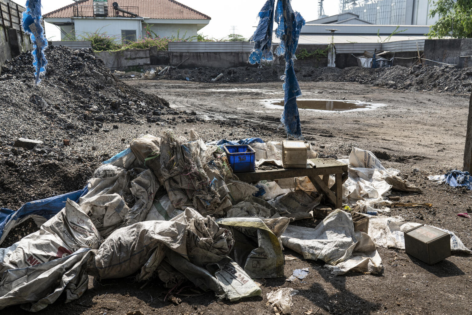 Lead contaminated area in the Philippines 